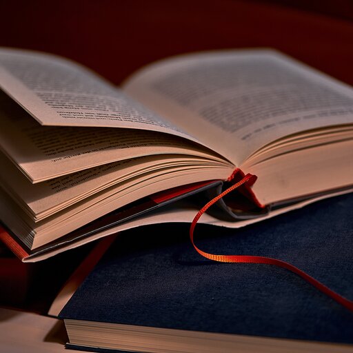 aufgeschlagenes Buch